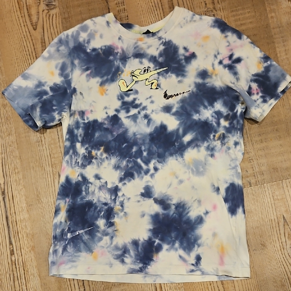 Nike Its A Revolution Tie-Dye Blue Tshirt